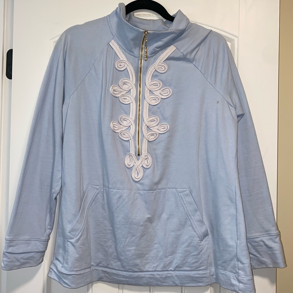 Lily Pulitzer embroidered popover